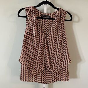 Rose & Olive Patterned Blouse